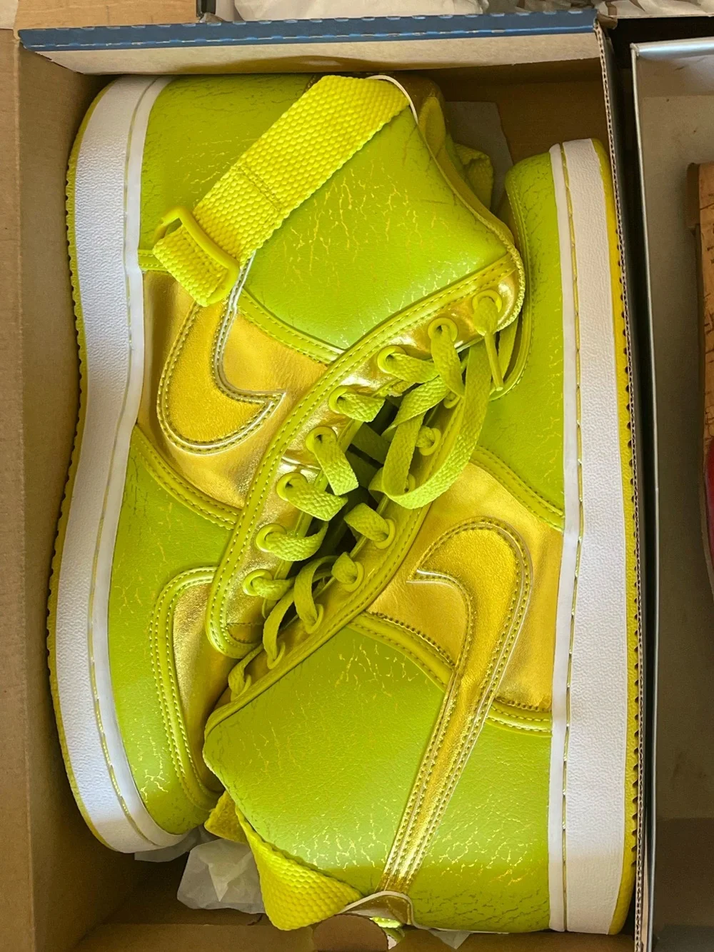 Nike WMNS Vandal High | Electrolime/White